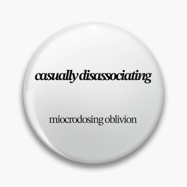 Item preview, casually disassociating designed and sold by birdspinestudio.