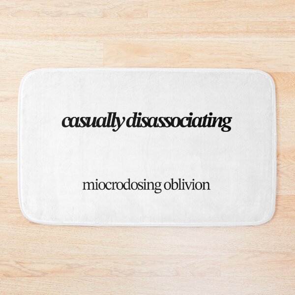 Item preview, casually disassociating designed and sold by birdspinestudio.