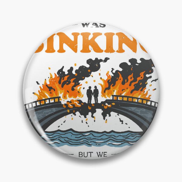 Item preview, Bridge Sinking Ship T-Shirt designed and sold by Matinez Pink.