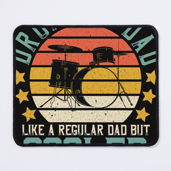 Item preview, Retro Father_S Day Drummer Dad Like A Regular Dad But Cooler designed and sold by bongsentrang.