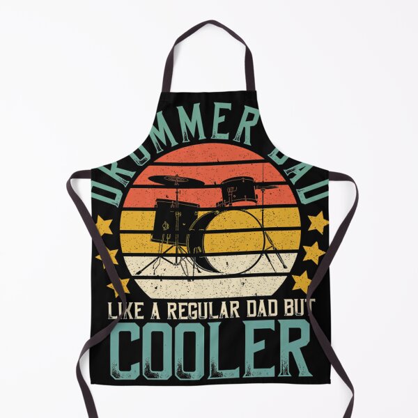 Item preview, Retro Father_S Day Drummer Dad Like A Regular Dad But Cooler designed and sold by bongsentrang.