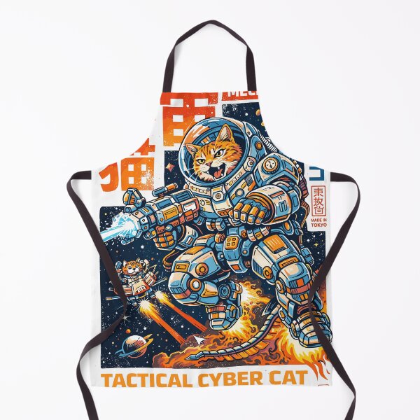 Item preview, Mecha Cat Space Combat T-Shirt designed and sold by Matinez Pink.