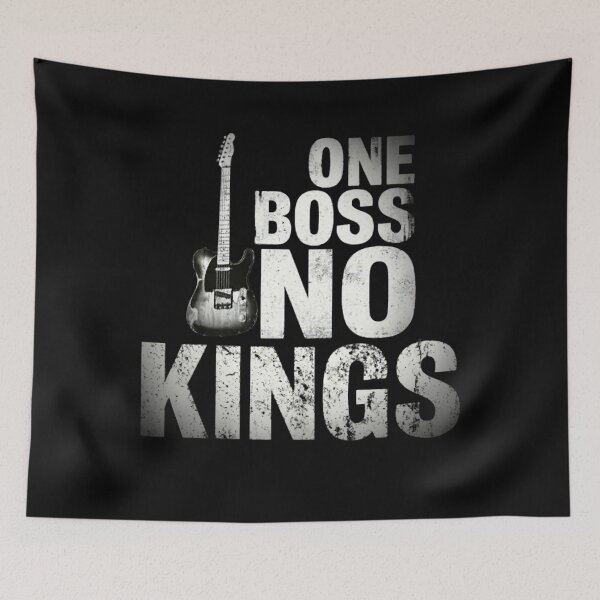 Item preview, One Boss No Kings - Bruce Springsteen Tour 2026 designed and sold by archiwyzardArt.