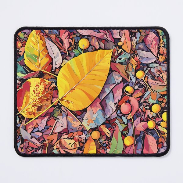 Item preview, Autum leaves and berries designed and sold by Sploonfish.