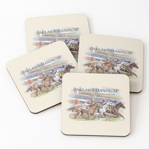 Item preview, 2026 Oaklawn Handicap - Sovereignty , White Abarrio, Journalism Horse Racing Gifts designed and sold by Ginny Luttrell.