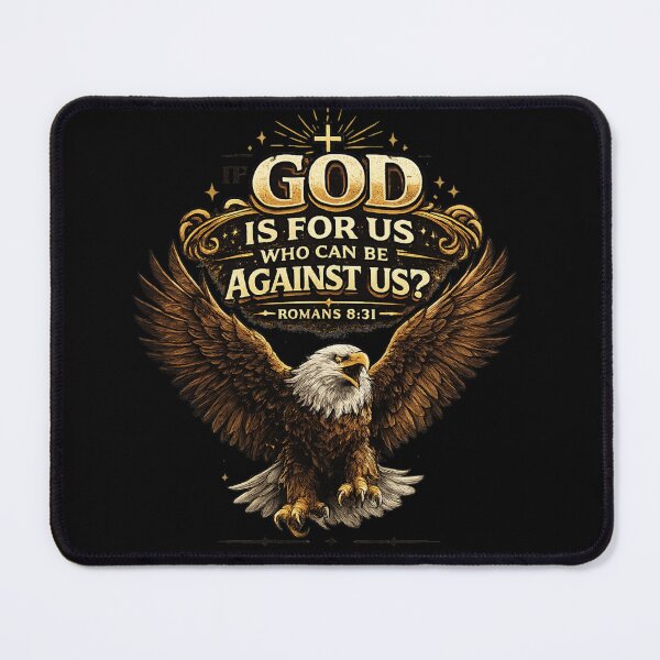 Item preview, If God is for us who can be Against us? (Romans 8:31) designed and sold by Virtuousvogue.