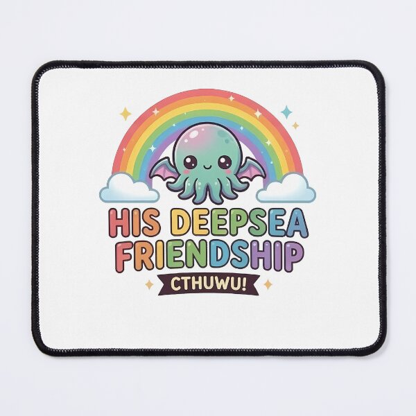 Item preview, Kawaii Cthuwu Cthulhu Rainbow Deepsea Friendship designed and sold by k3rstman1.