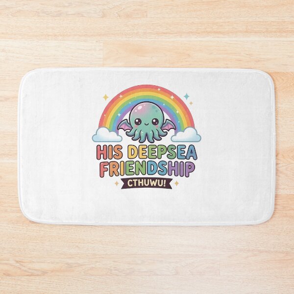 Item preview, Kawaii Cthuwu Cthulhu Rainbow Deepsea Friendship designed and sold by k3rstman1.