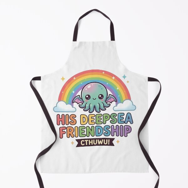 Item preview, Kawaii Cthuwu Cthulhu Rainbow Deepsea Friendship designed and sold by k3rstman1.