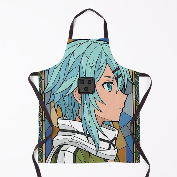 Item preview, Sinon Sword Art Online Stained Glass Profile Portrait designed and sold by mildaclairmo.