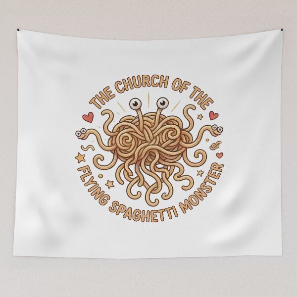 Item preview, Church of the Flying Spaghetti Monster Pastafarianism designed and sold by k3rstman1.