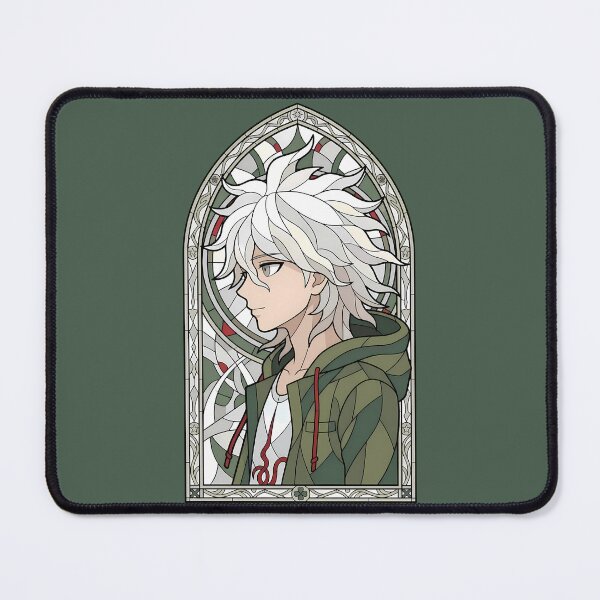 Item preview, Makoto Naegi Danganronpa Stained Glass Portrait designed and sold by mildaclairmo.