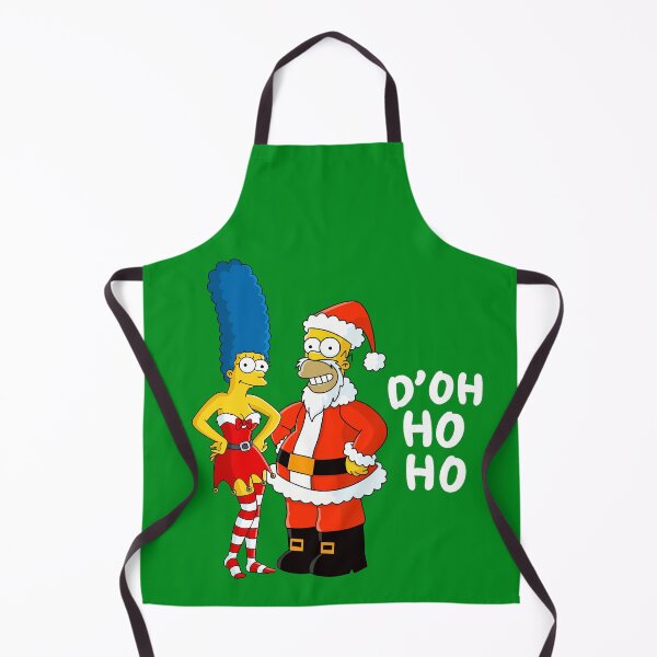 Item preview, D’oh Ho Ho - Homer Simpson Couple Christmas designed and sold by ZERO-MIND.