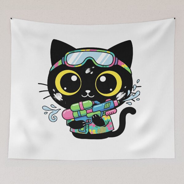 Item preview, Kafe the Water Warrior — Songkran Chaos! designed and sold by Little Ant Studio.