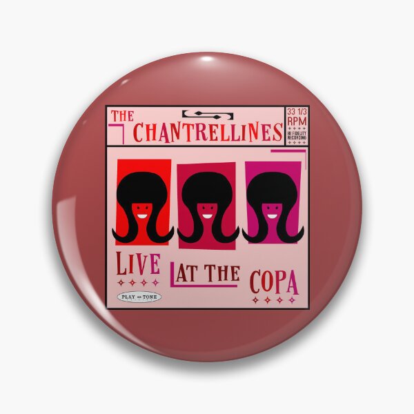 Item preview, The Chantrellines Live At The Copa designed and sold by Normbot2000.