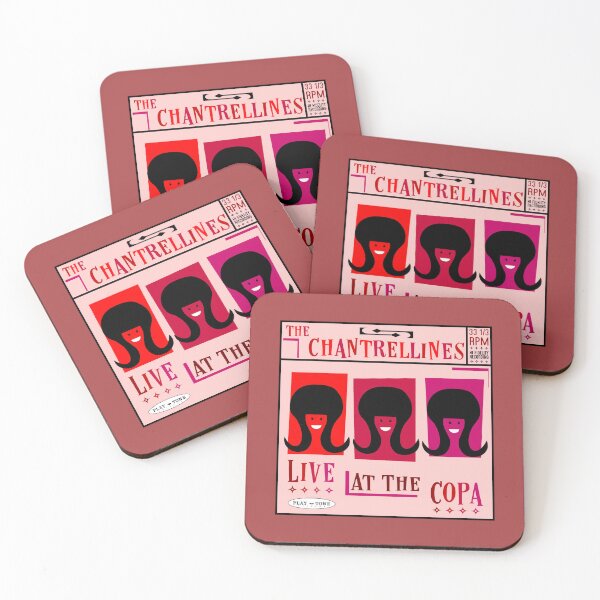 Item preview, The Chantrellines Live At The Copa designed and sold by Normbot2000.