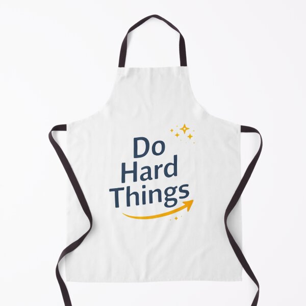 Item preview, Do Hard Things Minimal Motivational Design | Simple Discipline Quote designed and sold by Lovestickerco.