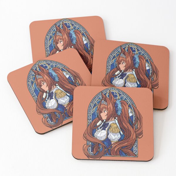 Item preview, Daiwa Scarlet Uma Musume Royal Stained Glass Portrait designed and sold by mildaclairmo.
