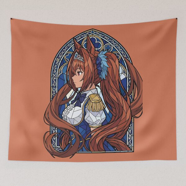 Item preview, Daiwa Scarlet Uma Musume Royal Stained Glass Portrait designed and sold by mildaclairmo.
