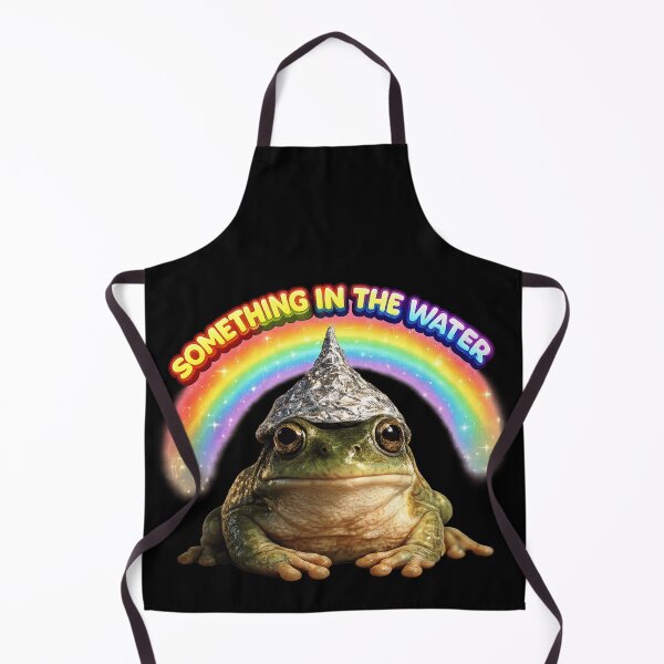 Item preview, Foil Hat Gay Frogs Jones designed and sold by MaxLevelMerch.