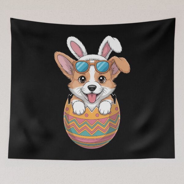 Item preview, Cute Pembroke Welsh Corgi Egg Easter Day Dog Dad Dog designed and sold by papertaless.