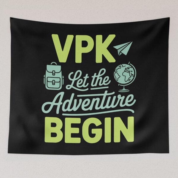 Item preview, VPK Adventure Begin Back to School 1st Day of School Florida designed and sold by papertaless.