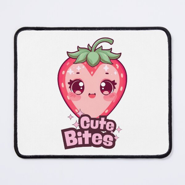 Item preview, Kawaii Strawberry Cute Bites designed and sold by yuki-hana.