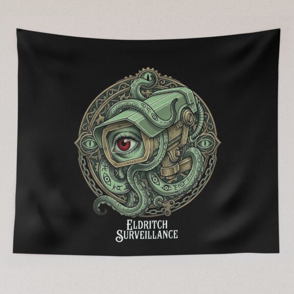 Item preview, Eldritch Surveillance Steampunk Lovecraftian Eye Camera designed and sold by k3rstman1.