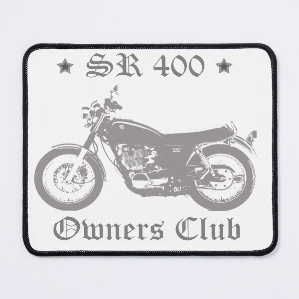 Item preview, SR 400 Cafe Racer Vintage Red Silhouette Art designed and sold by FroggyBaBoy.
