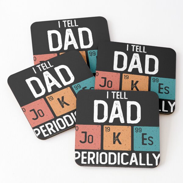 Item preview, I Tell Dad Jokes Periodically Funny Father_S Day Gift Science Pun Vintage Chemistry Periodical Table Chart designed and sold by SyncSusscess.
