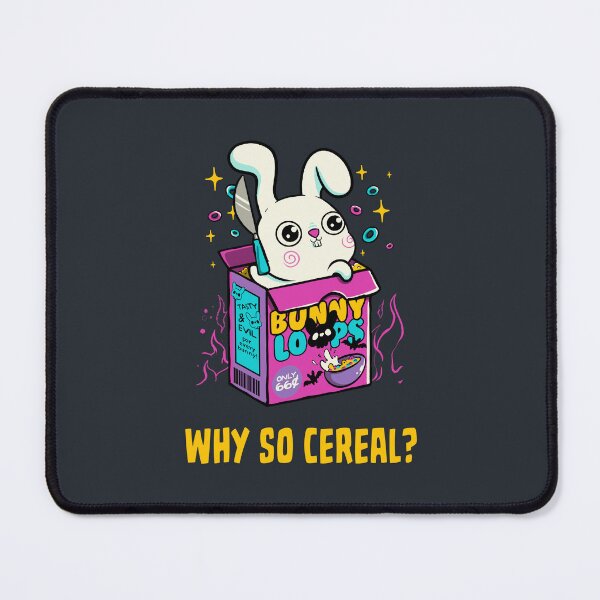 Item preview, Why So Cereal Bunny by Tobe Fonseca designed and sold by Tobe Fonseca®.