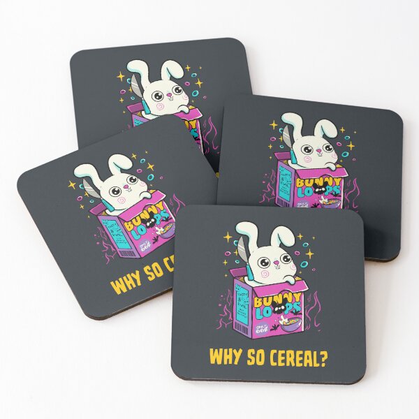 Item preview, Why So Cereal Bunny by Tobe Fonseca designed and sold by Tobe Fonseca®.