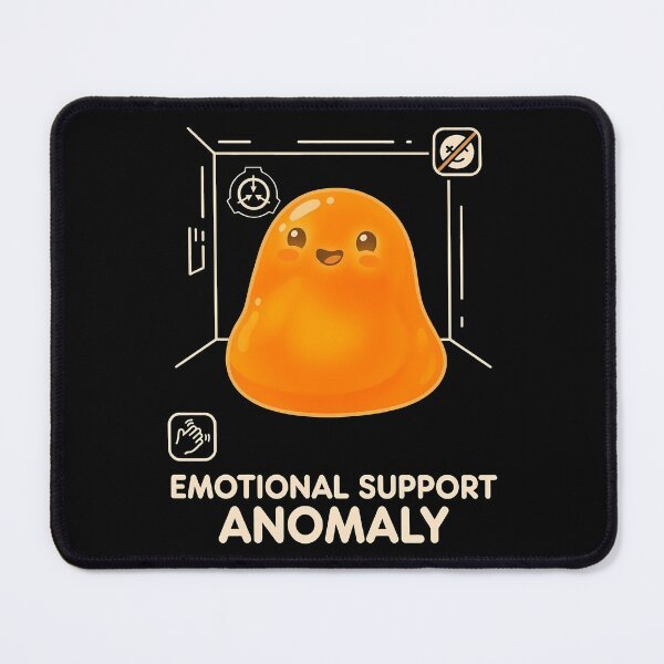Item preview, Cute SCP-999 Emotional Support Anomaly Orange Blob designed and sold by k3rstman1.
