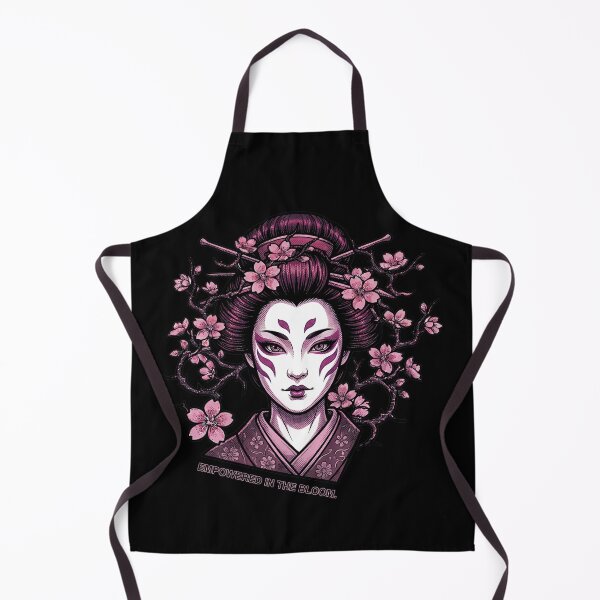 Item preview, Japanese Geisha Empowered In The Bloom Sakura designed and sold by k3rstman1.
