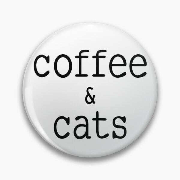 Aperçu de l'œuvre café et chats -sur fond blanc créée et vendue par danielasynner.