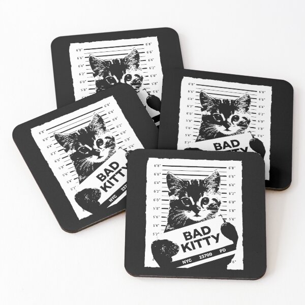 Item preview, Bad Kitten Mugshot designed and sold by kaneishiayuvi.