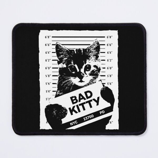 Item preview, Bad Kitten Mugshot designed and sold by kaneishiayuvi.