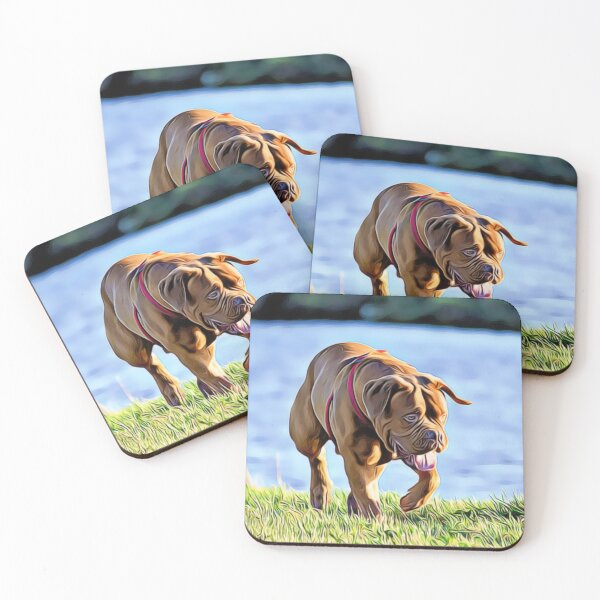 Item preview, Dogue de Bordeaux Lakeside Adventure designed and sold by ZoroDesign.