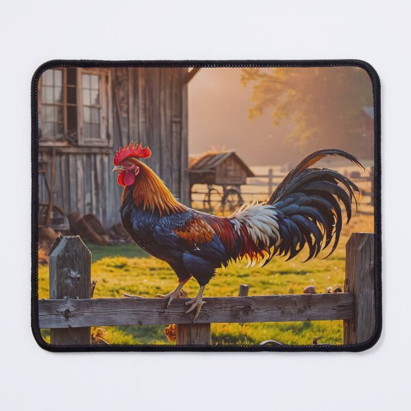 Item preview, Rustic Rooster Country Barn Art designed and sold by BeautifulVirtues.