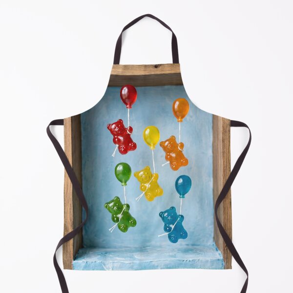 Item preview, Cute Gummy Bears and Balloons Diorama designed and sold by TackyTime.