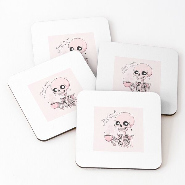 Item preview, Dead inside but still trying' designed and sold by piyushpr7.