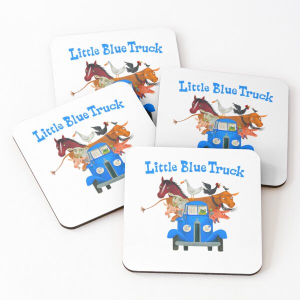Item preview, Little Blue Truck and Farm Animals Vector Illustration  designed and sold by alber-garnell.