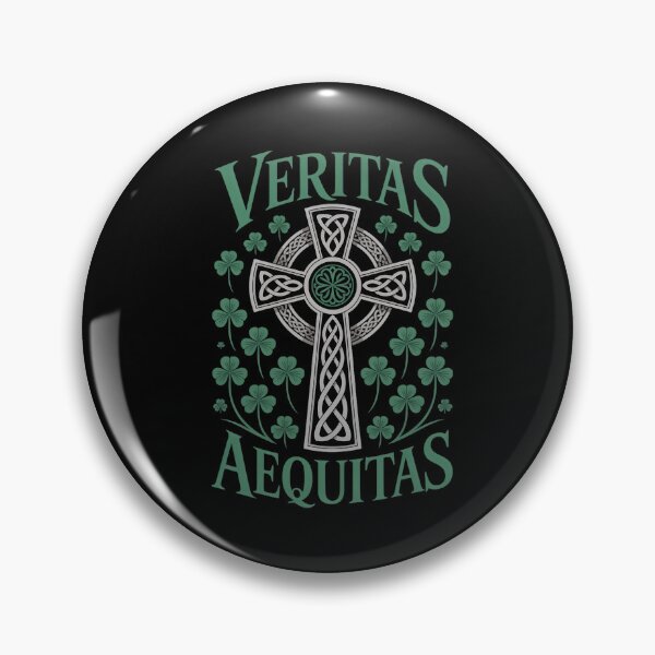 Item preview, St Patrick's Day Irish Veritas Aequitas Ireland designed and sold by Formatage.