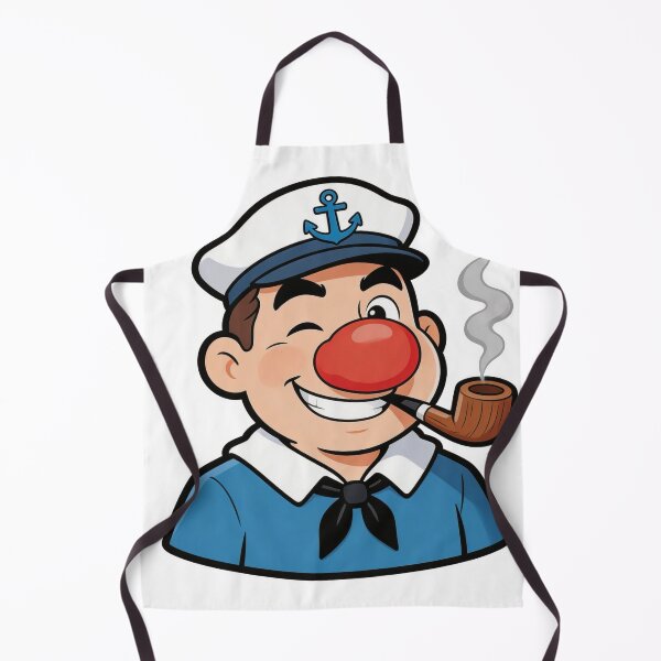 Item preview, Classic Maritime Sailor Mascot Cartoon Illustration designed and sold by Dospart.