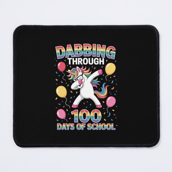 Item preview, Dabbing through 100 Days of School Dabbing Unicorn designed and sold by Formatage.