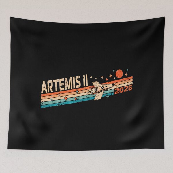 Artikelvorschau, Artemis II 2026 entworfen und verkauft von AcharyaStudio.