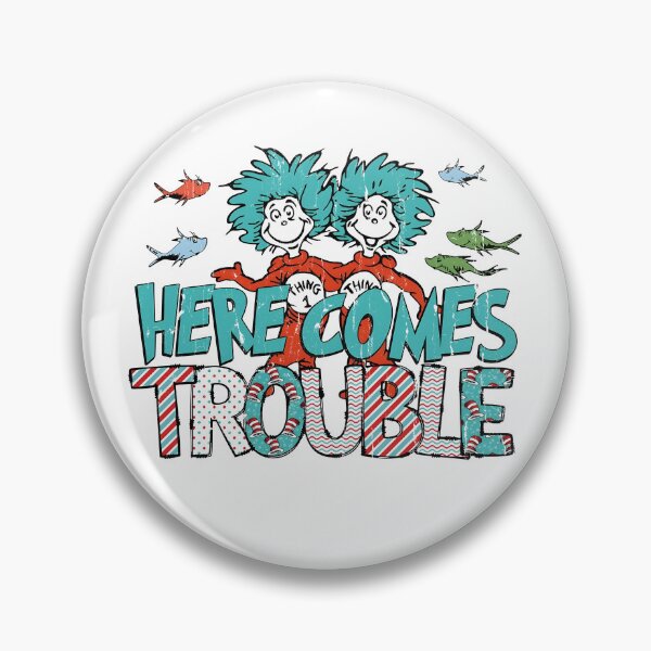 Item preview, Here Comes Trouble designed and sold by Home-Crea-Abode.