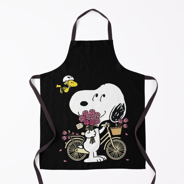 Item preview, Peanuts Gang Snoopy Bike Ride Pink Roses For You  designed and sold by AsherGavy.