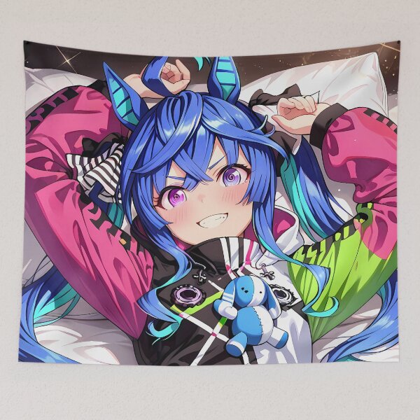 Item preview, Twin Turbo Uma Musume Pretty Derby Shush Starry Mischief Neon Lights designed and sold by Tokyonomad.