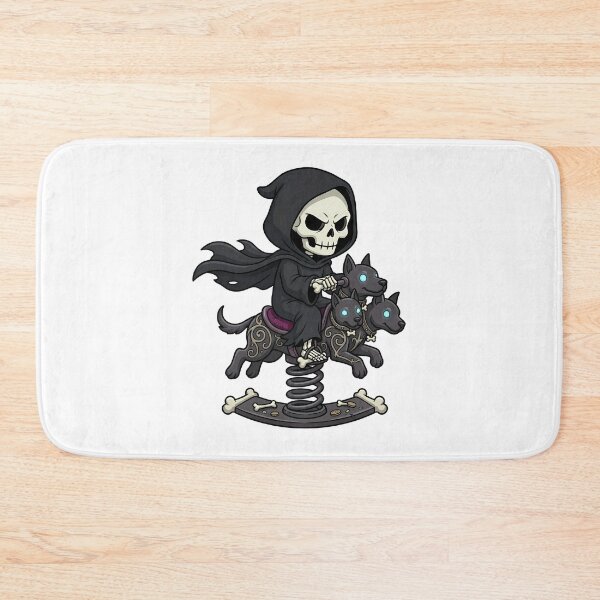 Item preview, Chibi Grim Reaper Cerberus Playground Spring Rocker designed and sold by k3rstman1.